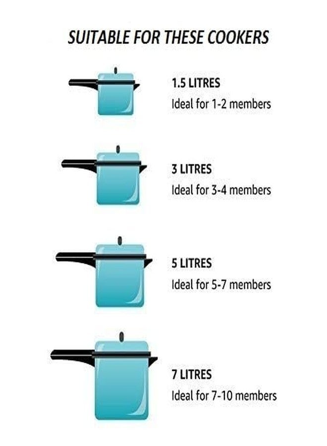 Vooli Pressure Cookers Safety Valve Compatible with Popular and Popular Plus Pressure Cookers (Set of 2) - Image 5